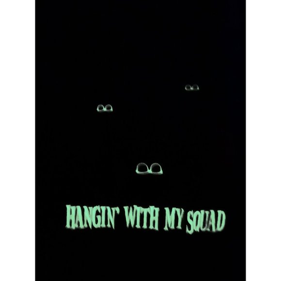 GLOW IN THE DARK Youth Halloween T-Shirt, Size 8 - Picture 3 of 9